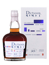 DICTADOR 2006 Rima Sherry Cask, rhum, rhum, rhum - 126,16 €