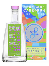 RENEGADE Pre-Cask Westerhall Column still, rhum, rhum pur jus de canne, rhum pur jus de canne - 30,36 €