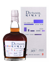 DICTADOR 2000 Rima Port Cask, rhum, rhum, rhum - 145,14 €