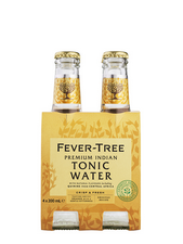 FEVER-TREE Premium Indian Tonic Water Pack 4x200ML Etiquette FR, sodas, sodas, sodas - 3,06 €