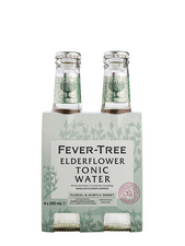 FEVER-TREE Elderflower Tonic Water 4 X 200 ML, sodas, sodas, sodas - 3,23 €