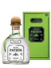 PATRON Silver, tequila, tequila 100% agave, tequila 100% agave - 30,20 €