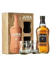 JURA 12 ans Coffret 2 Verres, whisky, single malt whisky, single malt whisky - 29,24 €