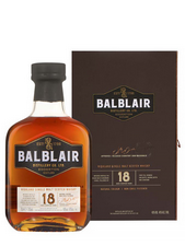 BALBLAIR 18 ans, whisky, single malt whisky, single malt whisky - 129,50 €
