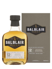 BALBLAIR 12 ans, whisky, single malt whisky, single malt whisky - 56,87 €