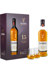 GLENFIDDICH 15 ans Solera Coffret 2 Verres, whisky, single malt whisky, single malt whisky - 51,92 €