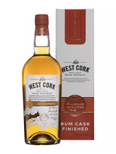 WEST CORK Rum Cask Finished, whisky, single malt whisky, single malt whisky - 29,56 €
