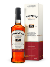 BOWMORE 15 ans, whisky, single malt whisky, single malt whisky - 51,73 €