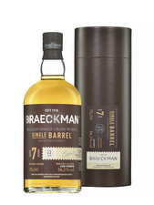 BRAECKMAN 7 ans 2015 Single Barrel Grain Whisky Second Fill Bourbon Antipodes, whisky, single grain whisky, single grain whisky - 88,29 €